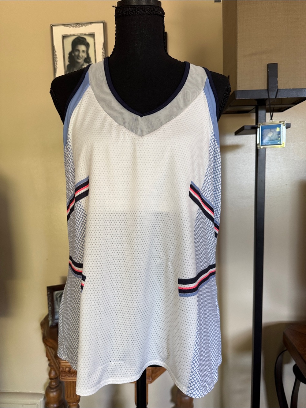 Lucky in Love Racerback Tennis Too